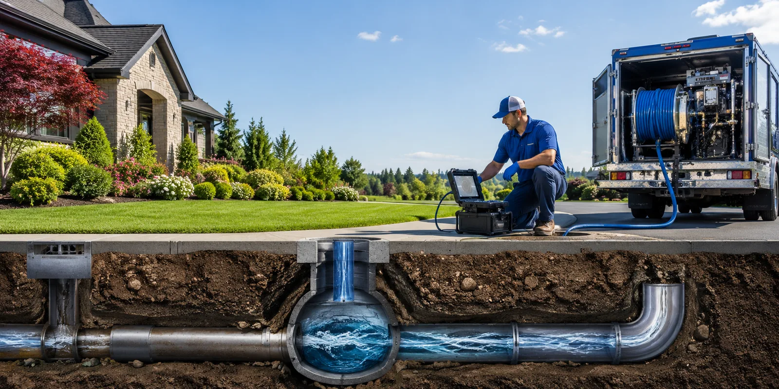 Drainage restoration information for Hope, NJ